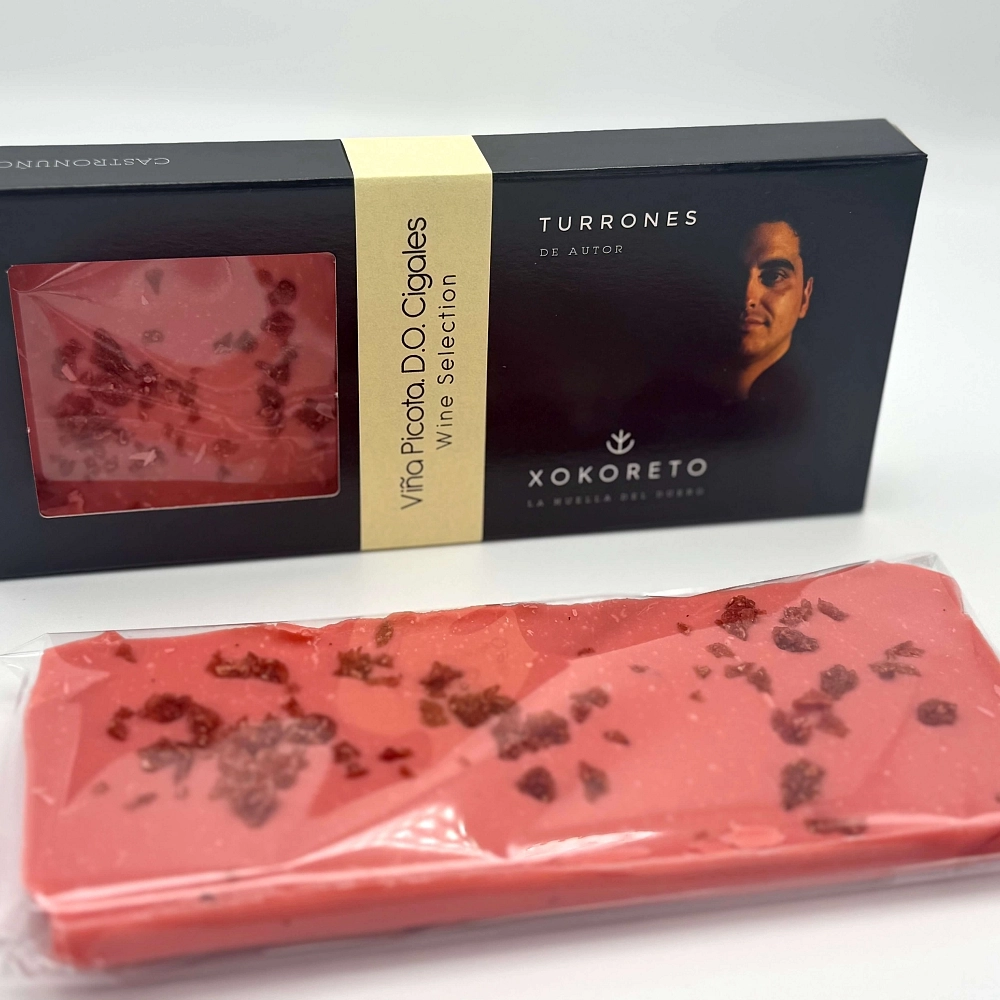 Turrón de vino rosado Cigales