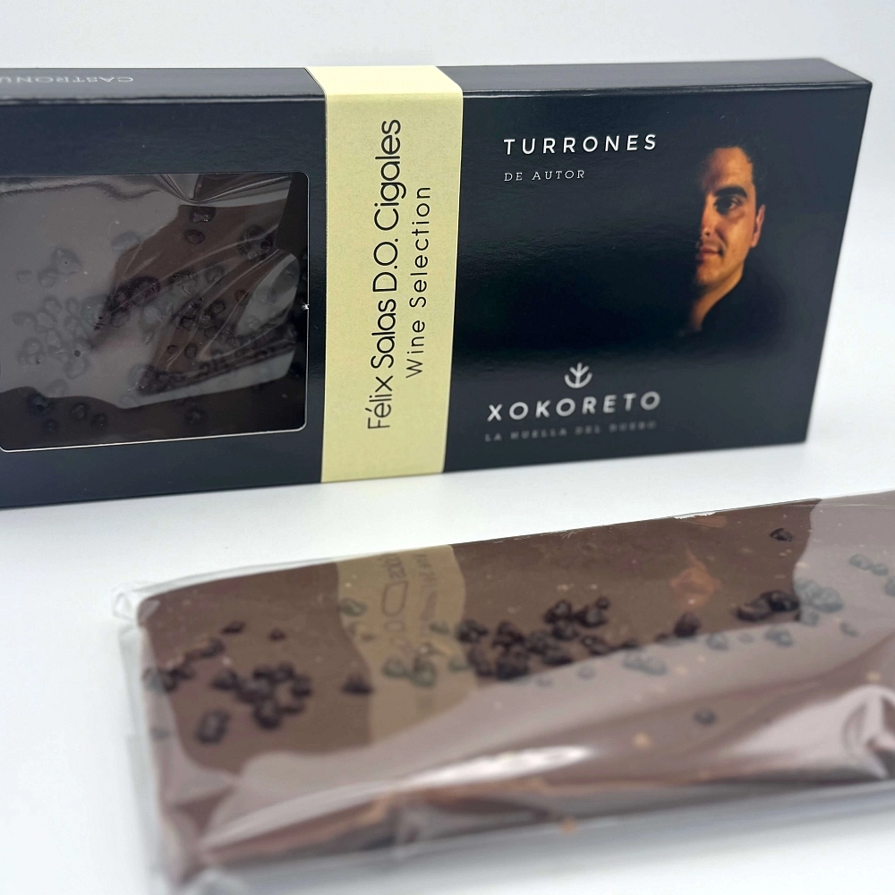 Turrón de vino tinto Cigales