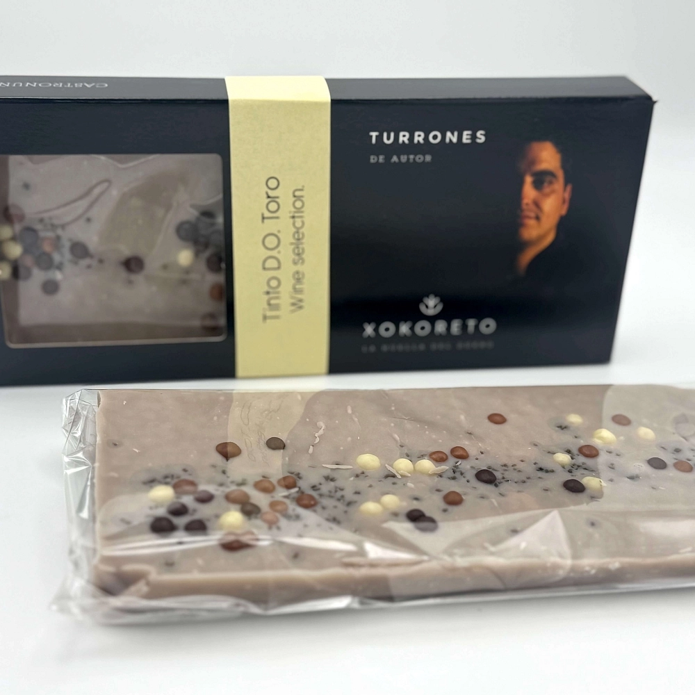 Turrón de vino tinto de Toro